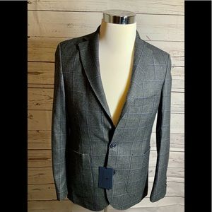 Hart SchaffnerMarx Patterned Suit Separates Blazer